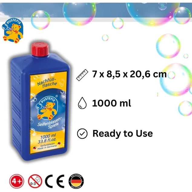 Pustefix Bubble Refill Bottle 1000ml
