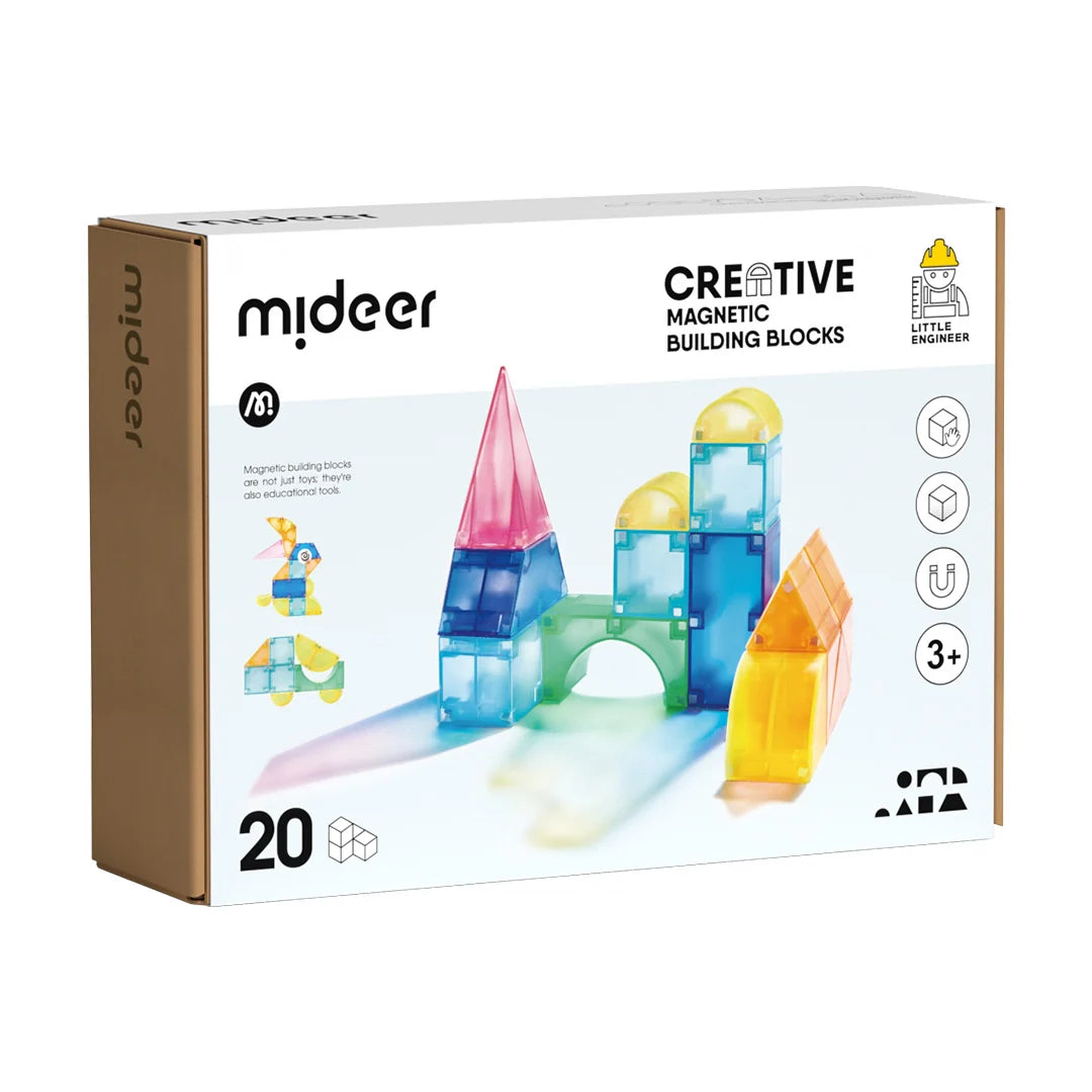 Mideer Creative Magnetic Building Blocks 20 Pieces