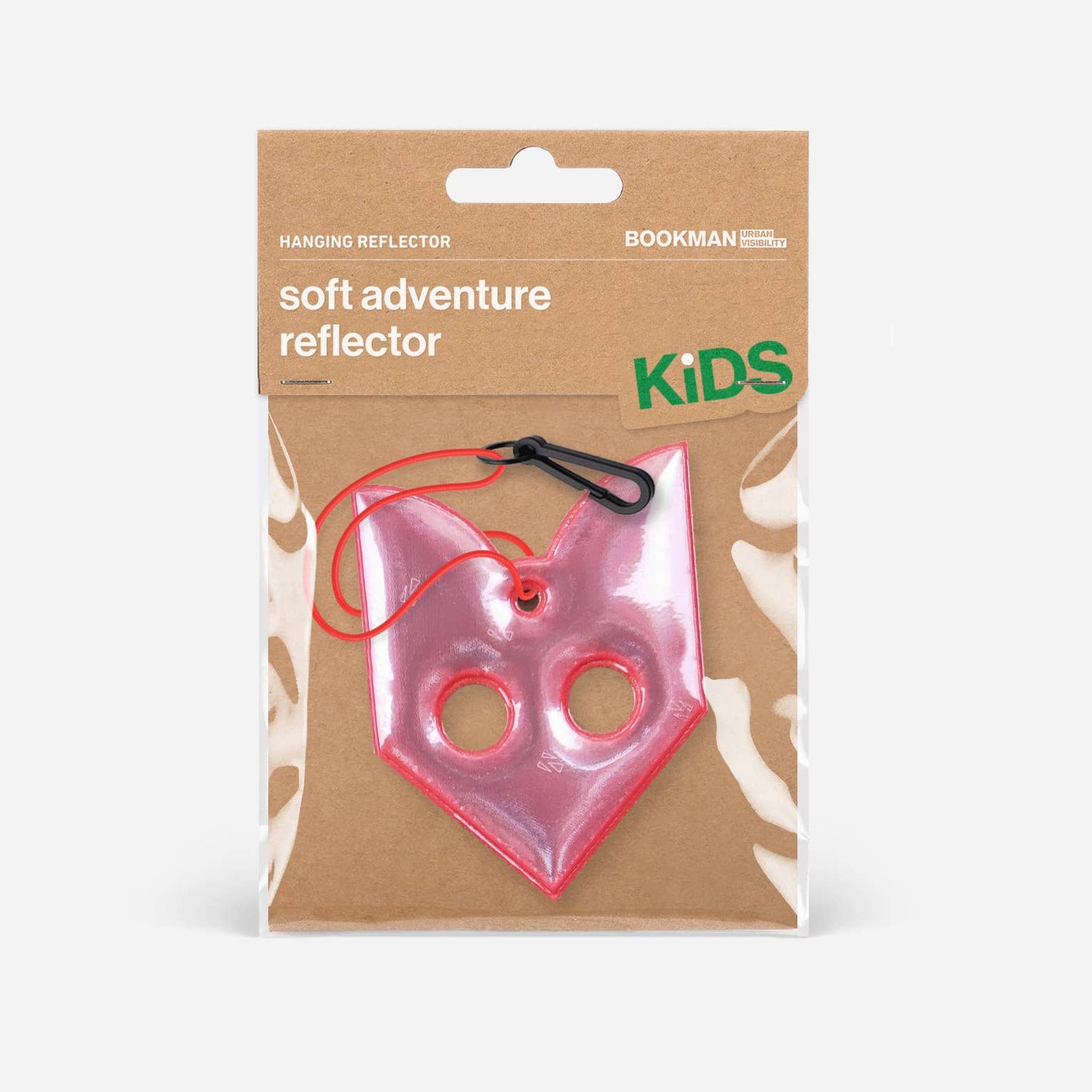 Bookman Urban Visibility - Hanging Reflectors Fox Red - Kids