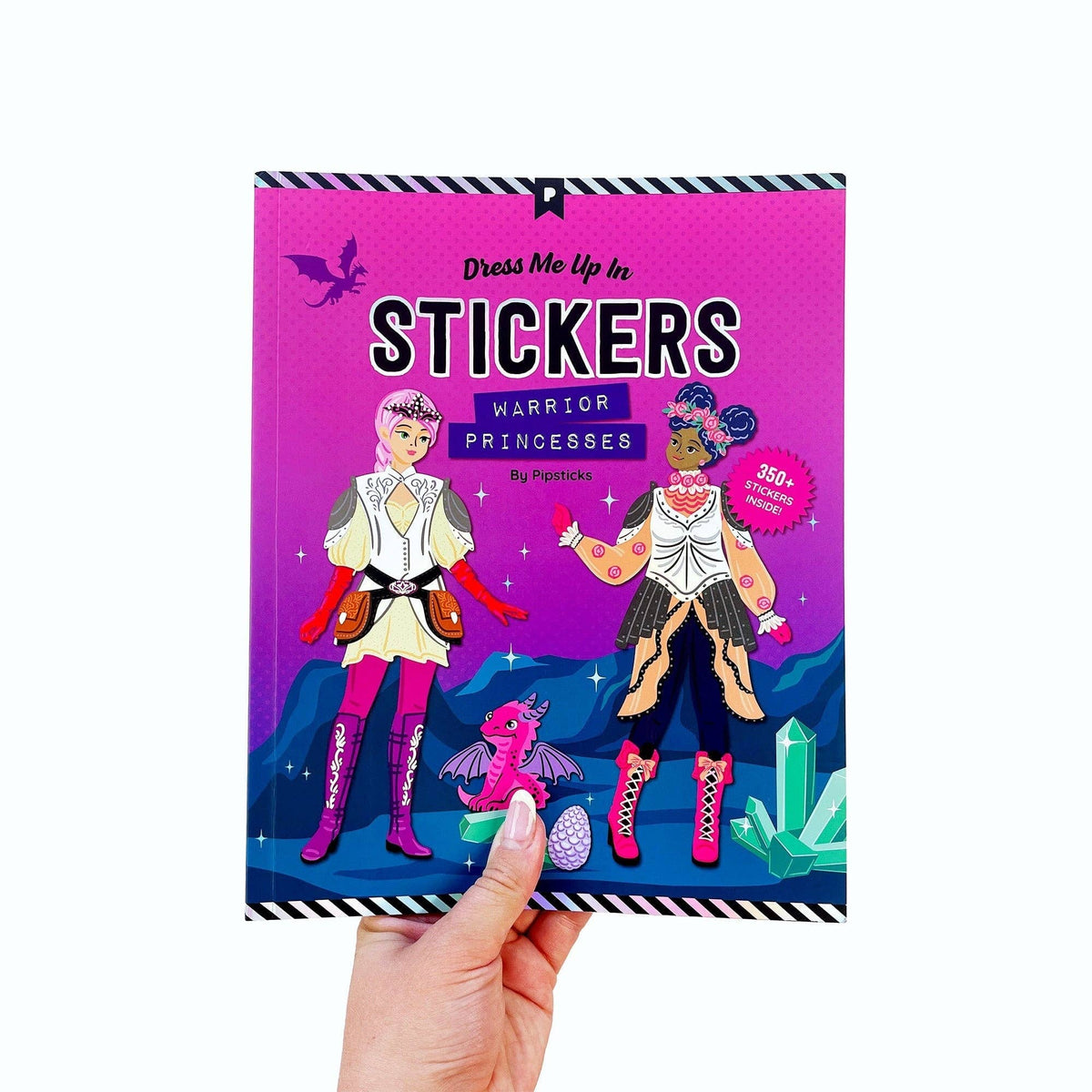 Pipsticks - Warrior Princesses Dress-Me-Up In Stickers Book