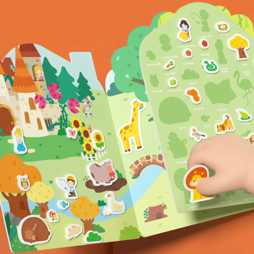 Mideer Reusable Jelly Sticker Activity Book