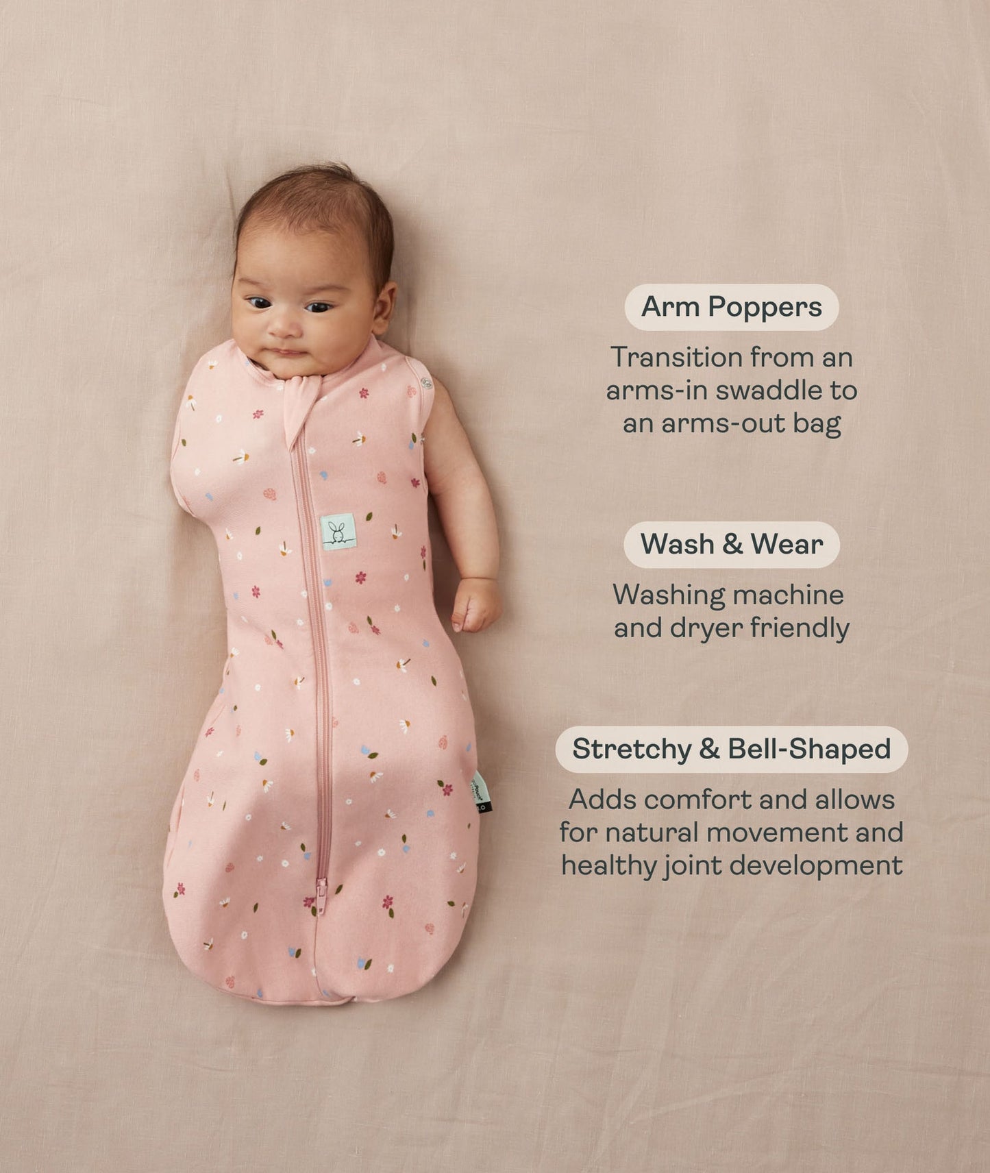 ergoPouch - Cocoon Swaddle Sack - 1 TOG