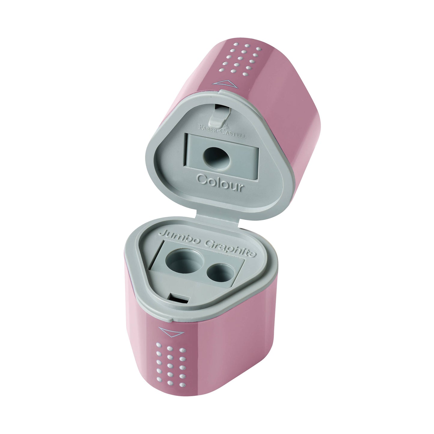 Faber-Castell / Creativity for Kids - Grip Trio Pencil Sharpener, Rose Shadows