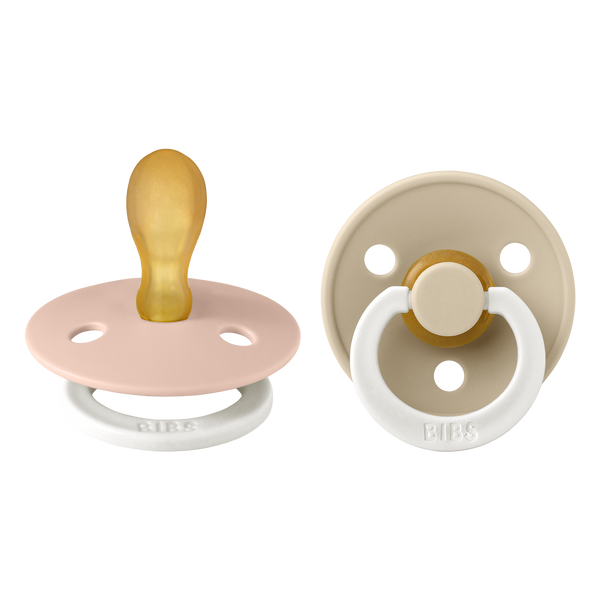 BIBS - Original Glow Latex Pacifier 2 pack