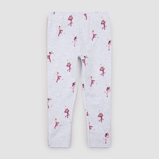 Miles The Label - Knit Legging in Light Heather Grey
