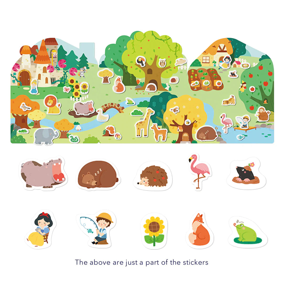 Mideer Reusable Jelly Sticker Activity Book