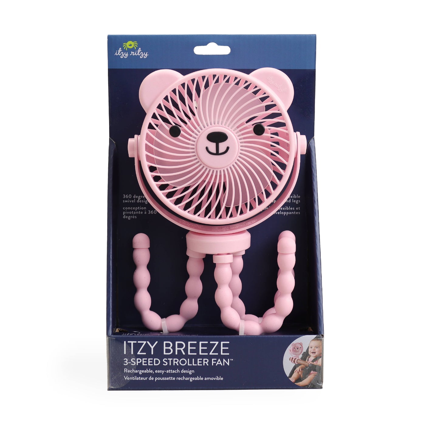 Itzy Ritzy - Itzy Breeze 3-Speed Stroller Fan