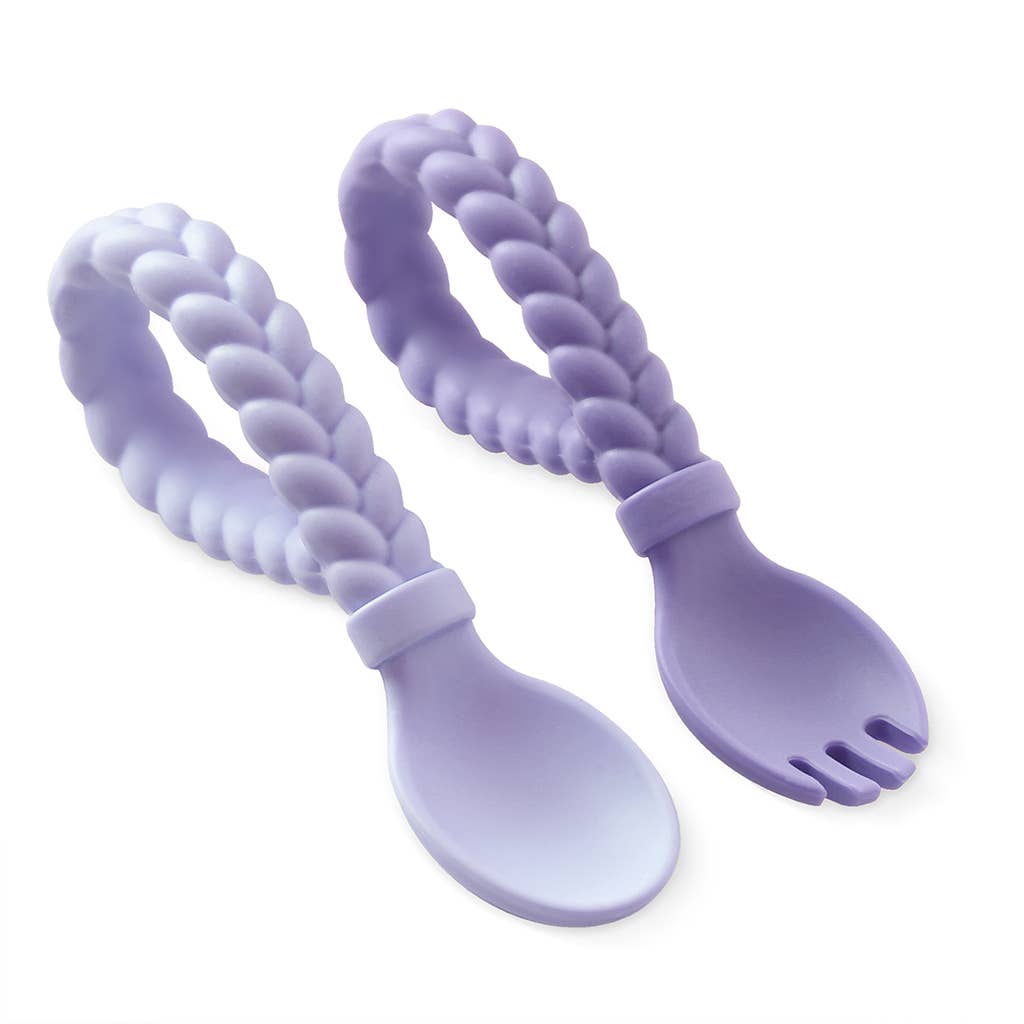 Itzy Ritzy - Sweetie Spoons + Fork Set: Mint