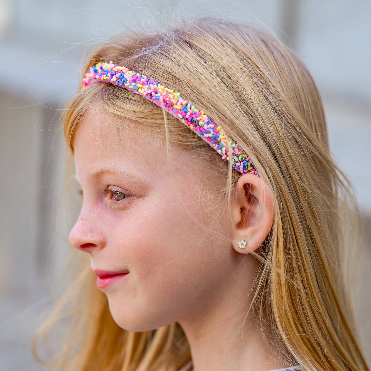 Frog Sac - Thin Sprinkle Headband - Non Slip Hair Accessories for Kids