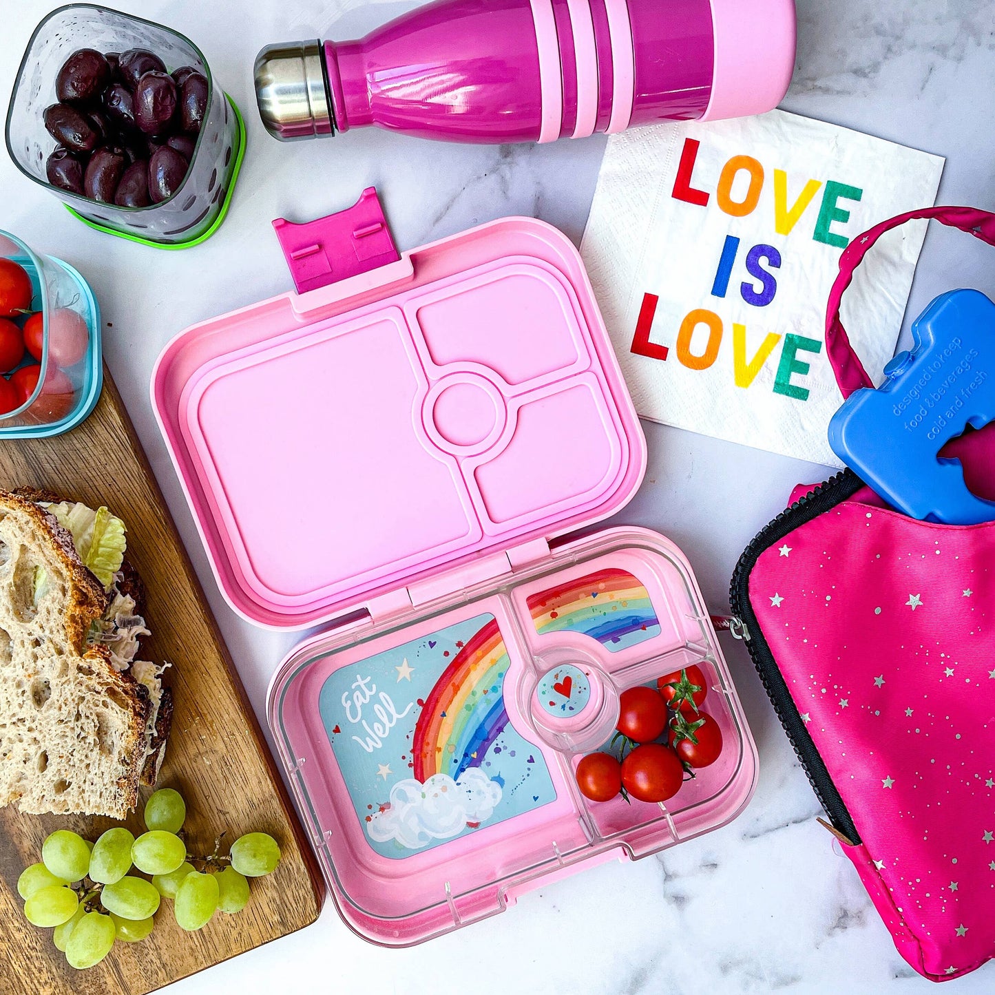 Yumbox - Yumbox Panino - Sandwich-Friendly Leakproof Bento Lunch Box