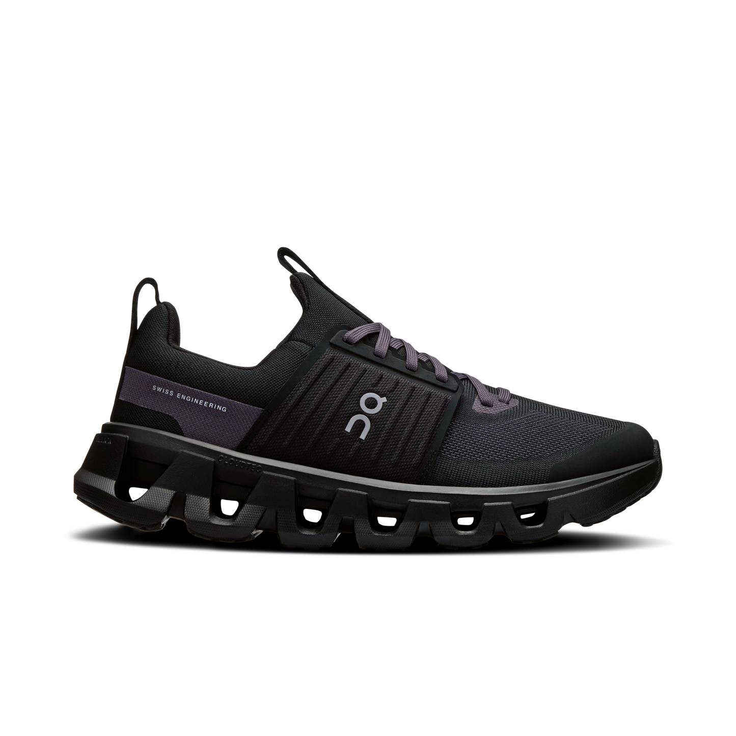 On Cloudswift Youth Sneaker - Black/Eclipse