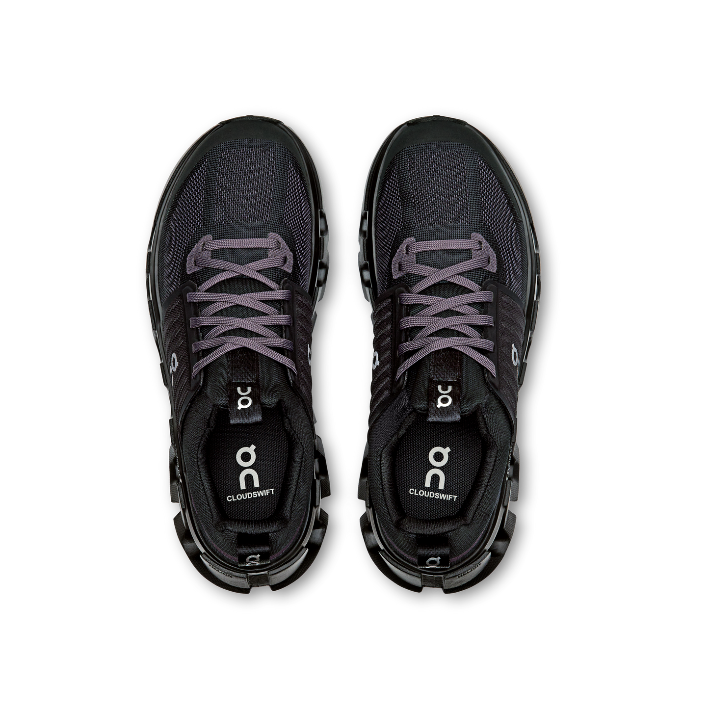 On Cloudswift Youth Sneaker - Black/Eclipse