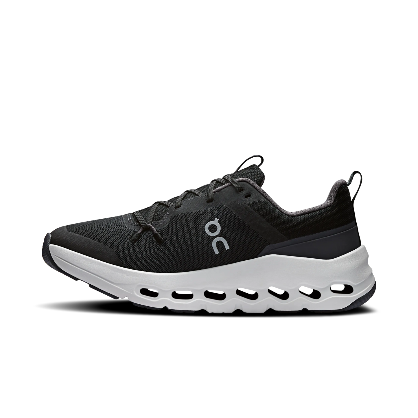 On Cloudleap Running Shoe Youth - Black | White