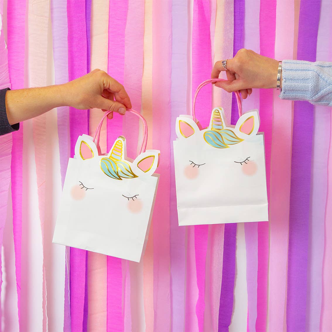 Talking Tables USA - Unicorn Party Bags | 6 Pack | Kids Birthday Party |