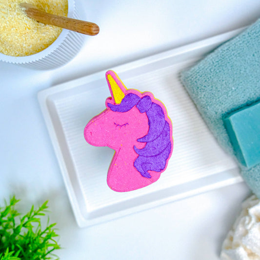 Happy Hippo Bath - Unicorn Bath Bomb with Shoe Charm