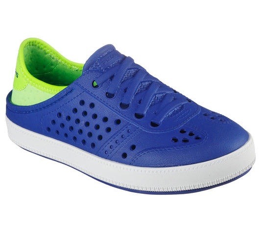 Skechers Foamies: Guzman Street - Blue & Lime