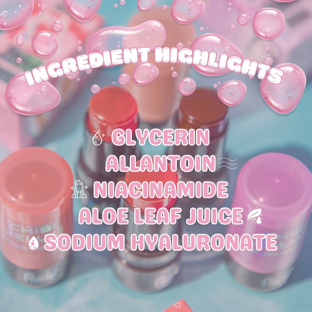 Rude Cosmetics - Chibi Manga - Chibi Jelly! Lip Stain and Cheek Tint