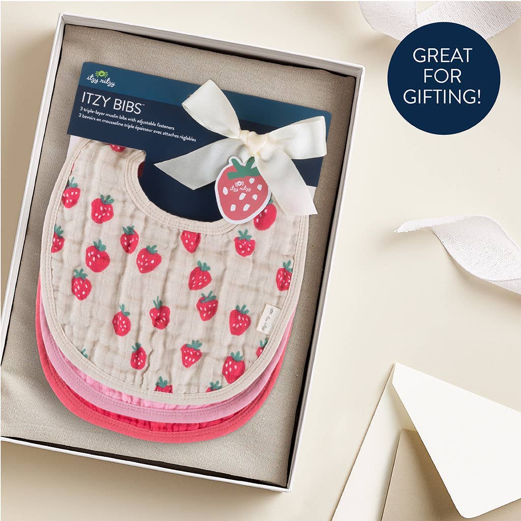Itzy Ritzy -Itzy Cotton Muslin Bibs