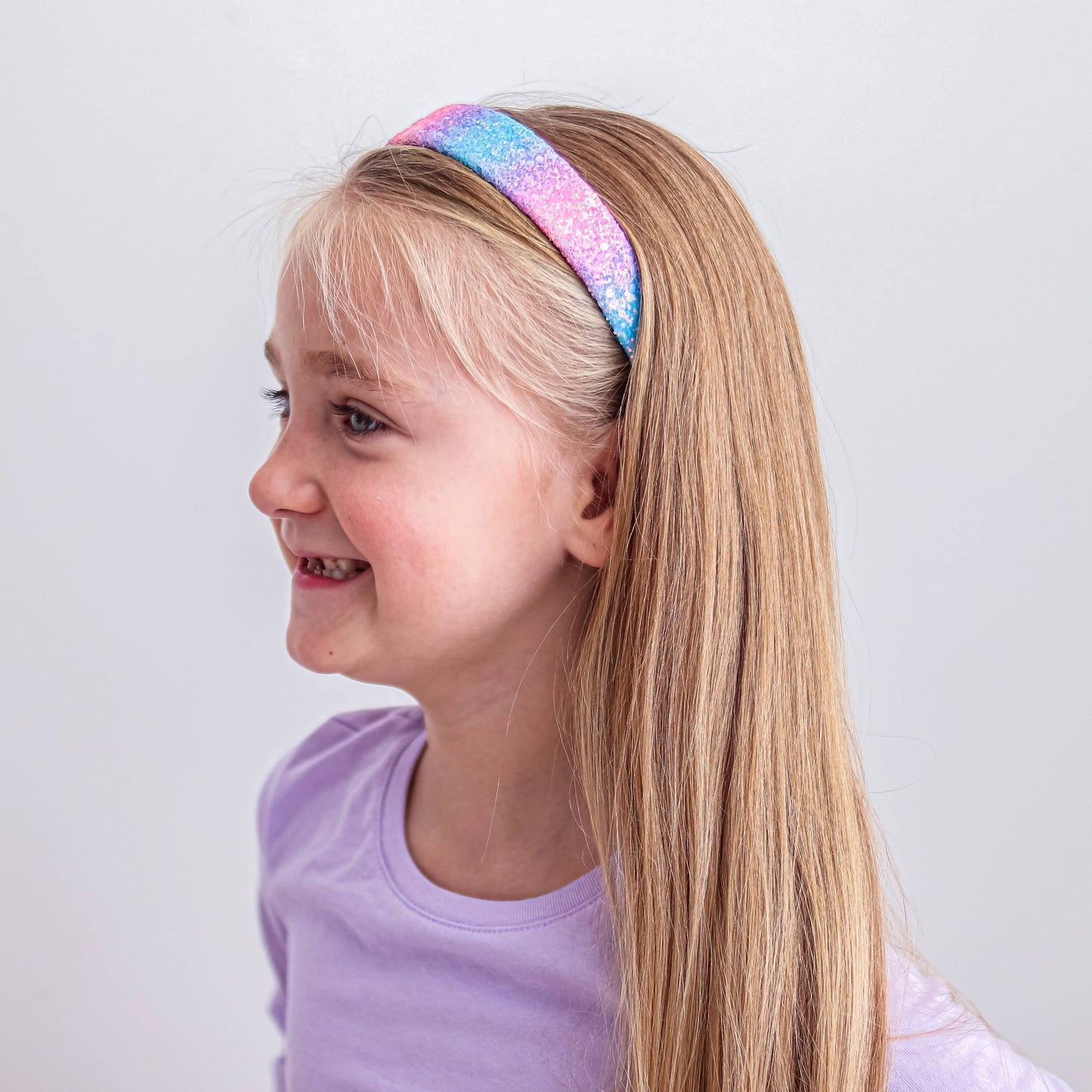 Frog Sac Tapered Chunky Glitter Headband