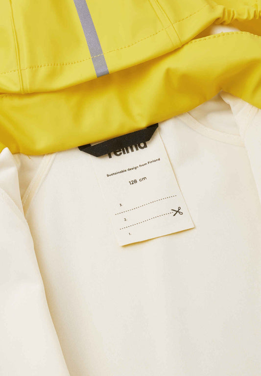 Reima - Lampi Waterproof  Rain Jacket - Yellow