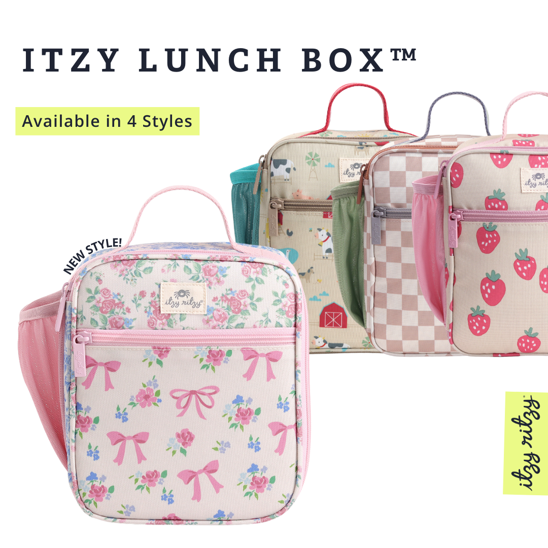 Itzy Ritzy -  Itzy Lunch Box: Strawberries + Cream
