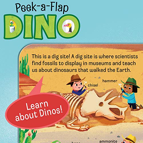 Peek-a-Flap: Dino