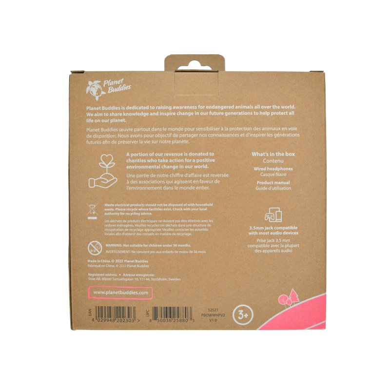 Planet Buddies Kids Wired Headphones