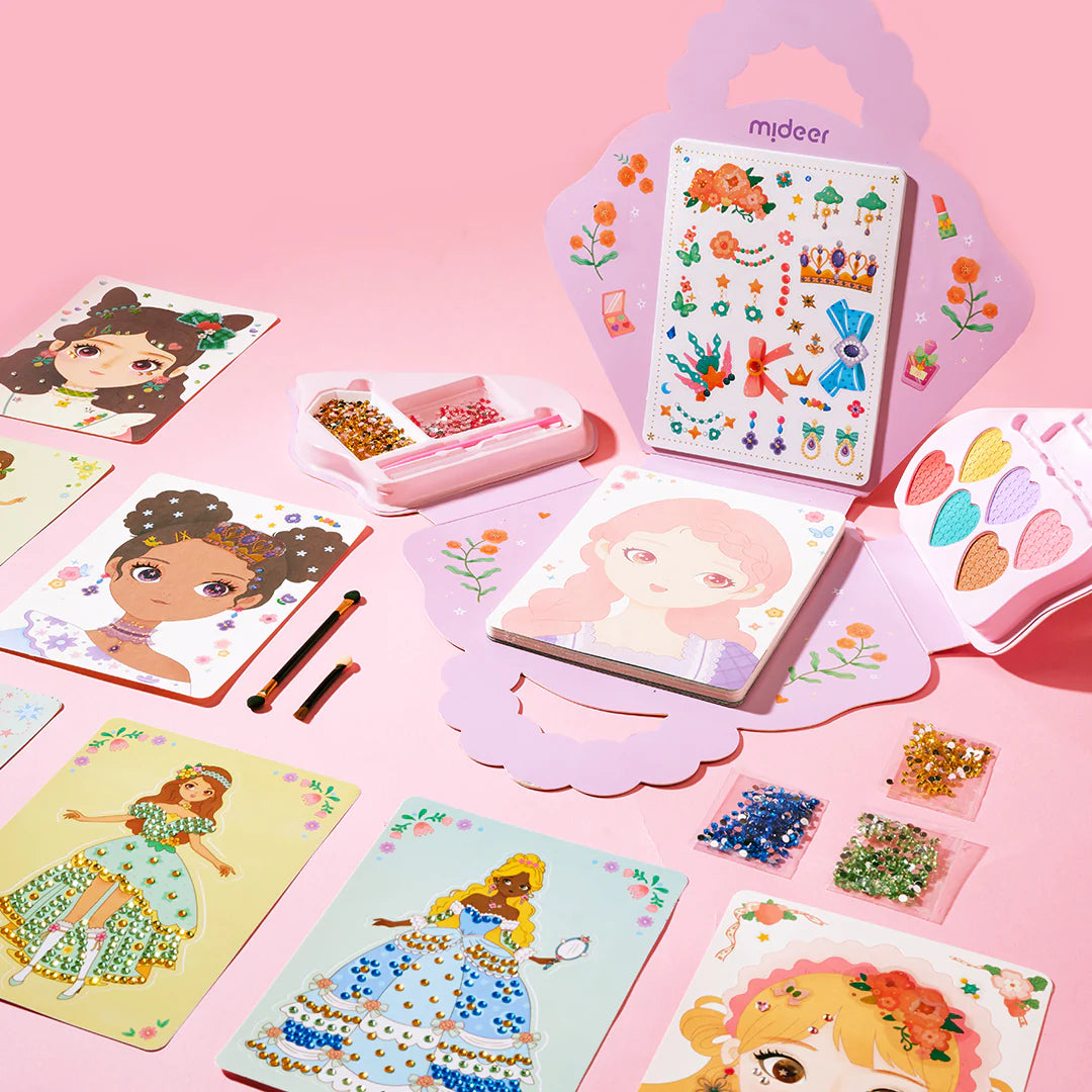 Mideer 3-in-1 Dress Up Game Set: Princess Fashion Show
