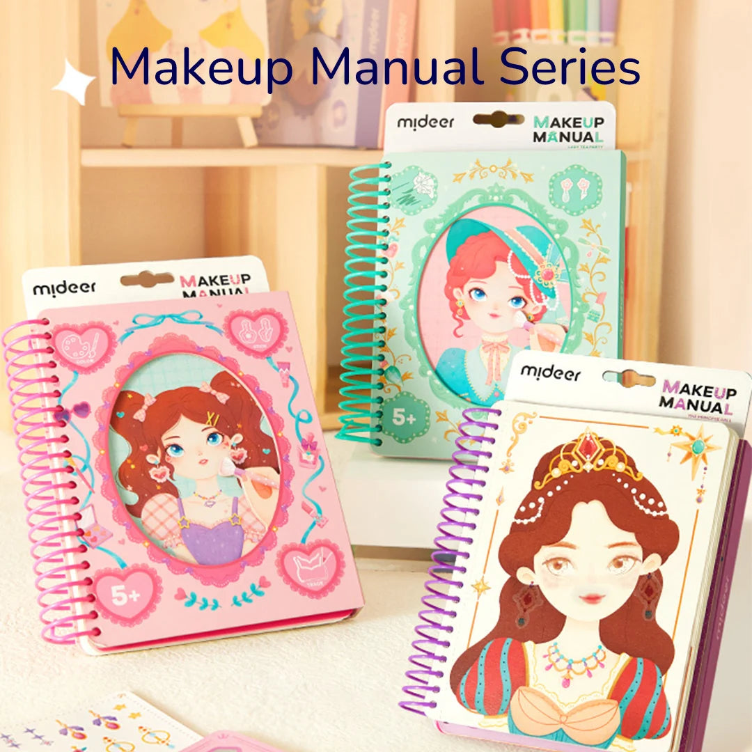 Mideer Makeup Manual Activity Book