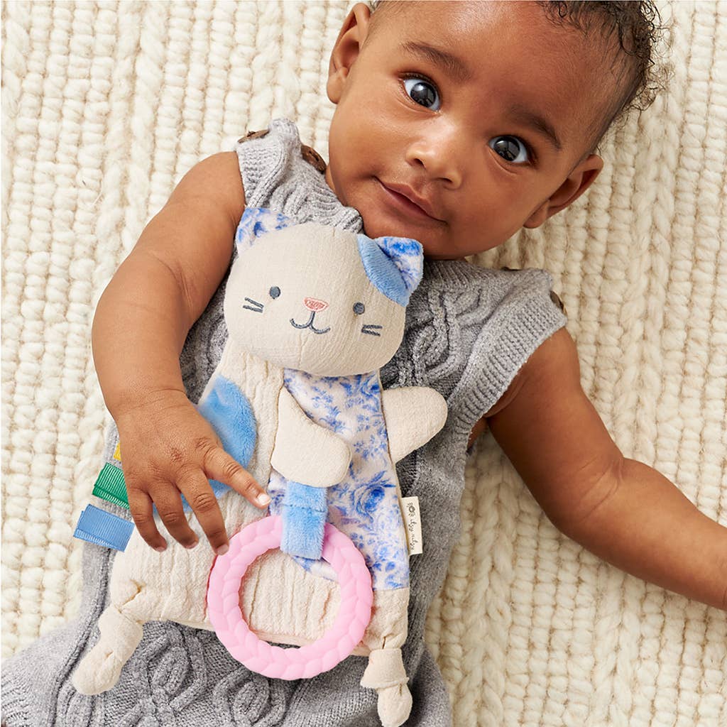 Itzy Ritzy - Bitzy Crinkle Sensory Toy with Teether