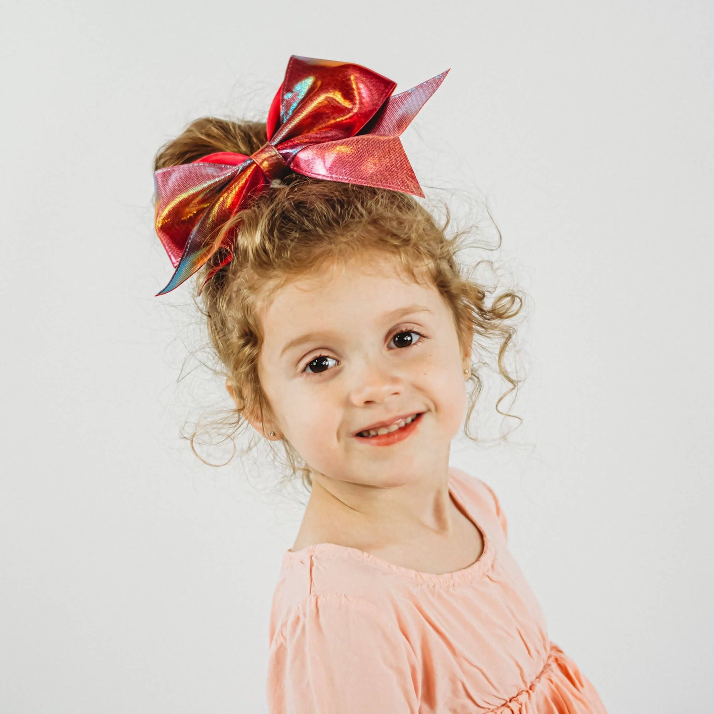 Frog Sac Large Mermaid Hair Bows, 4-Pack