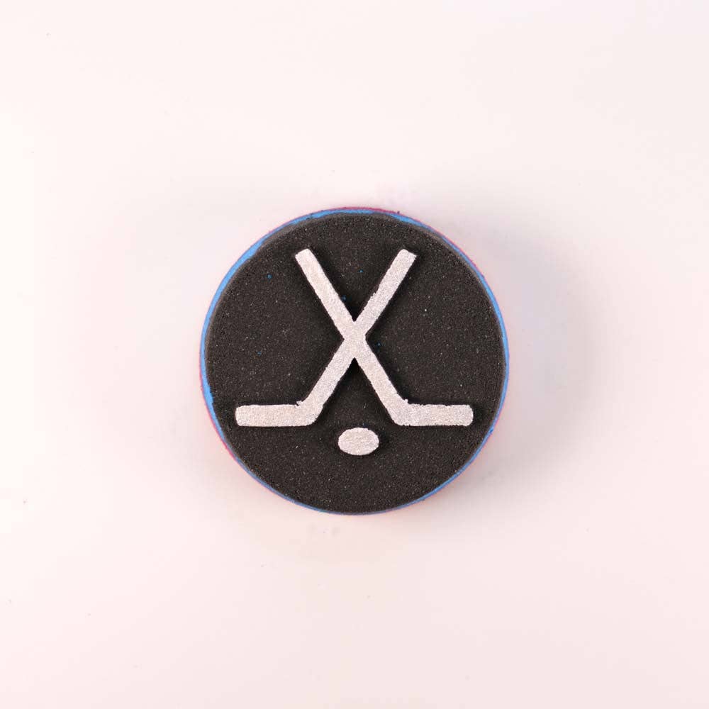 Happy Hippo Bath - Hockey Puck - Bath Bomb with Shoe Charm