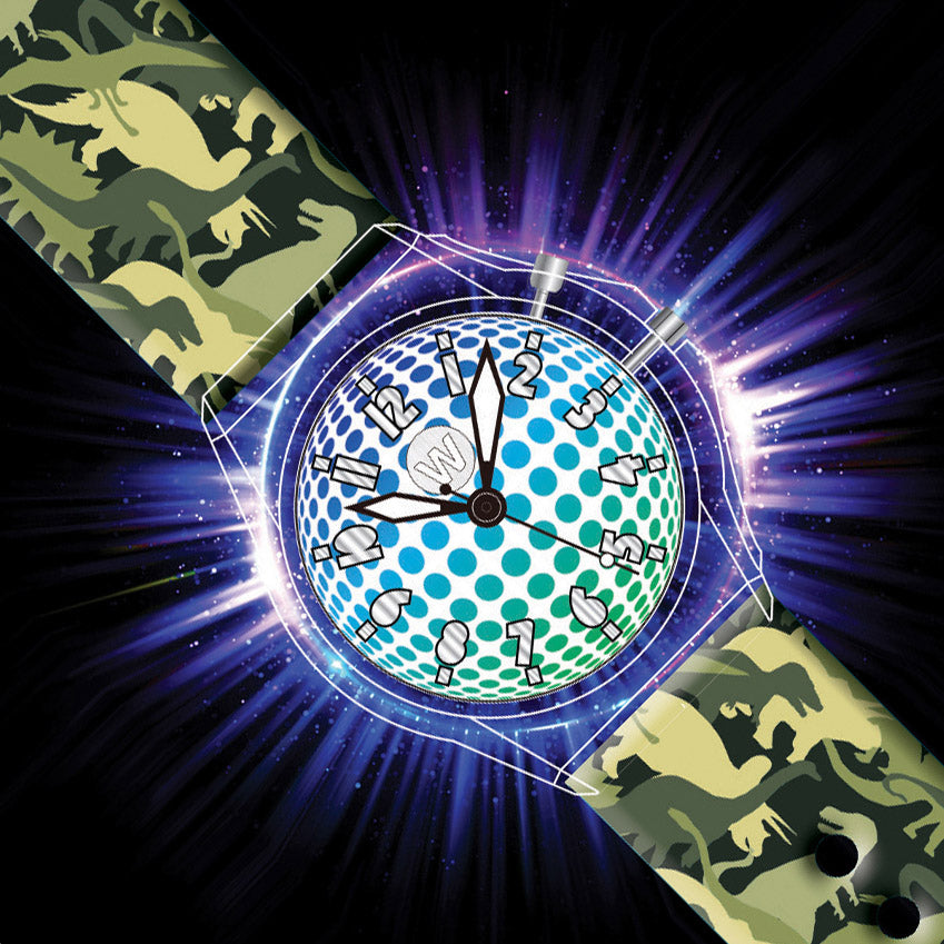 Watchitude - Dino Camo - Light Up Watch - Glow