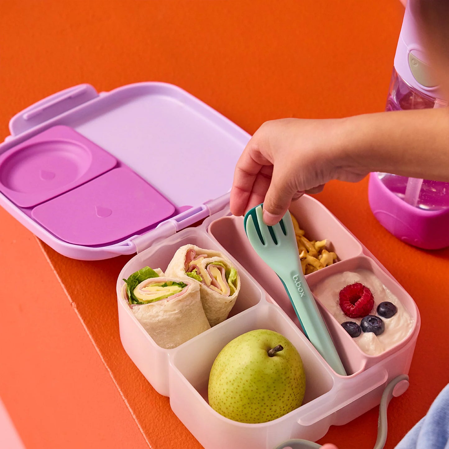 B.Box - Lunch Cutlery Fork + Spoon Duo - 2pk