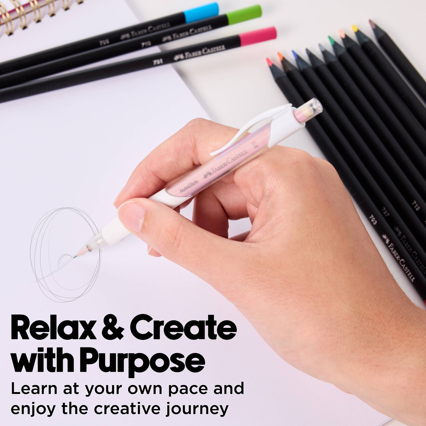 Faber-Castell / Creativity for Kids - Anime Drawing - Chibi Edition Drawing Instruction Kit