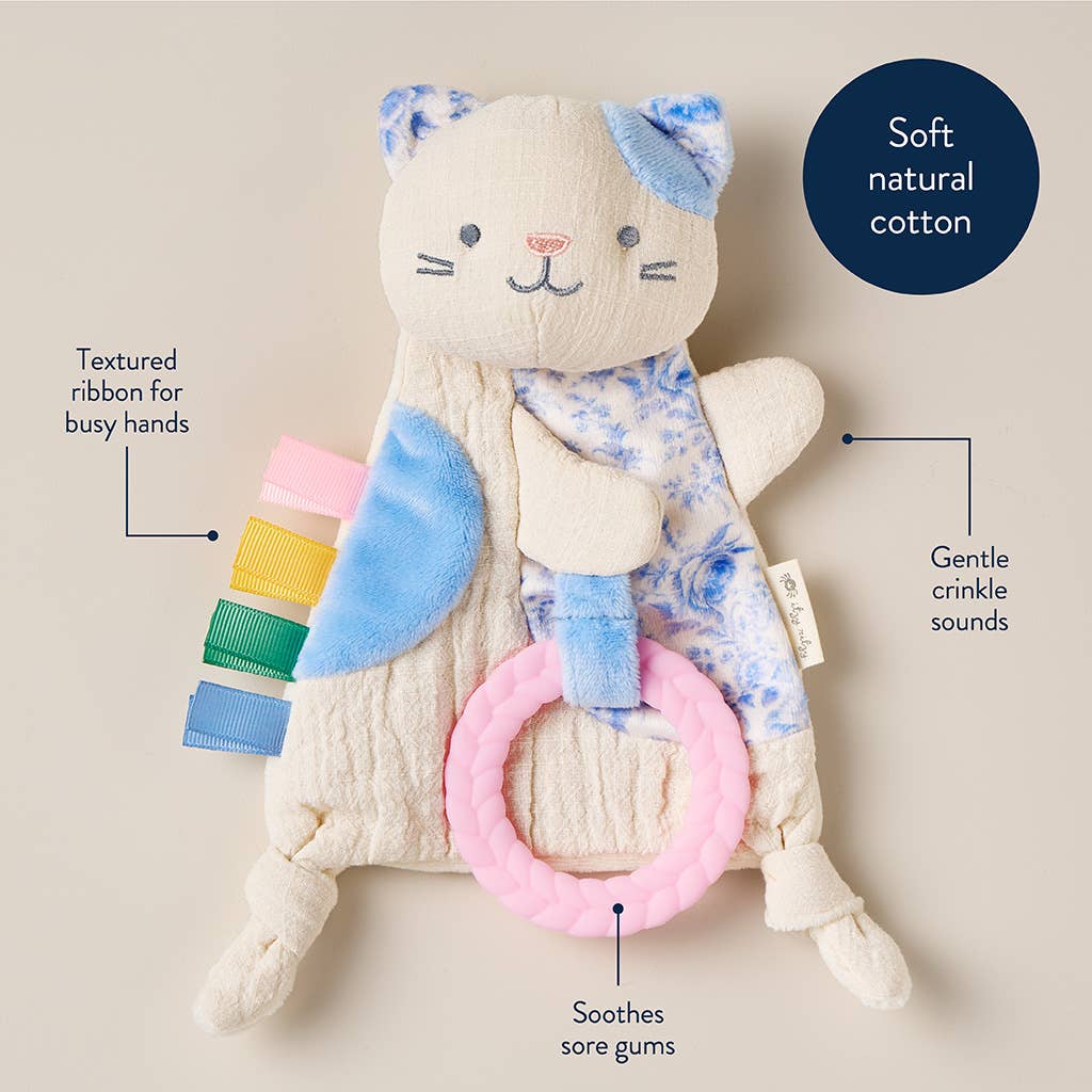 Itzy Ritzy - Bitzy Crinkle Sensory Toy with Teether