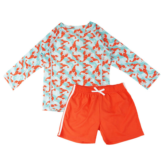 ZOOCCHINI - Rashguard Swim Top+Short Set