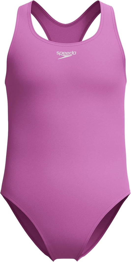 Speedo - Solid Racerback One Piece - Neo Violet