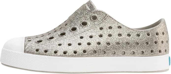 Native Shoes Jefferson Kids' Bio Bling Slip-On - Future Purple Bling