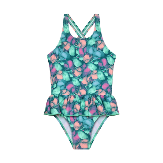 Color Kids Girl's Swimsuit with Skirt 1 pc - 6Y