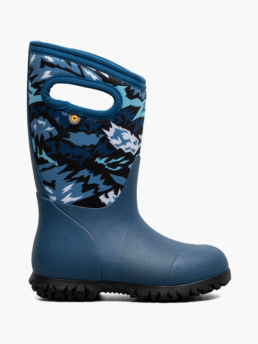 BOGS -  Kids York Printed Insulated Rain Boot