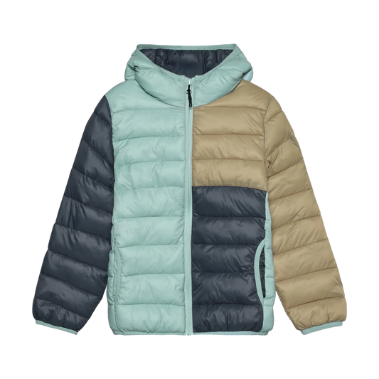 Color Kids - Quilted Puffer Jacket with Hood