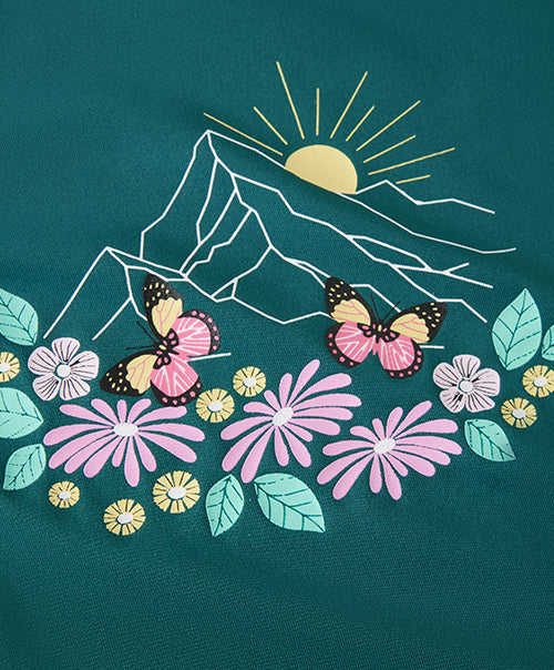 Color Kids - Mediterranean Green T-shirt - 6Y