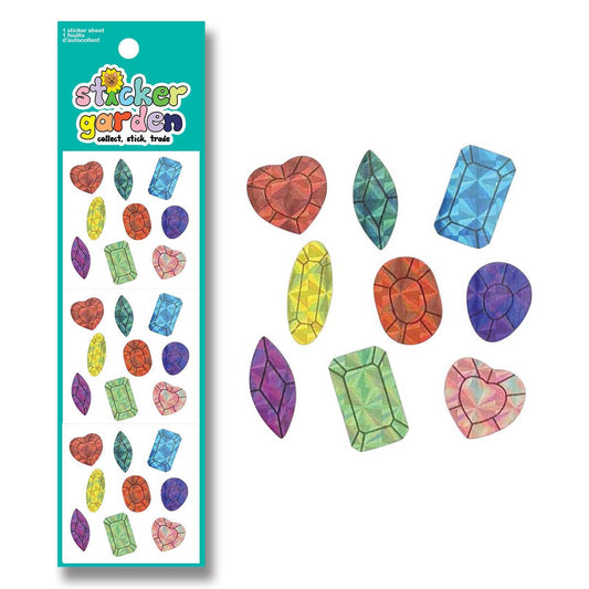 Sticker Garden - Prism Gems Sticker Sheet