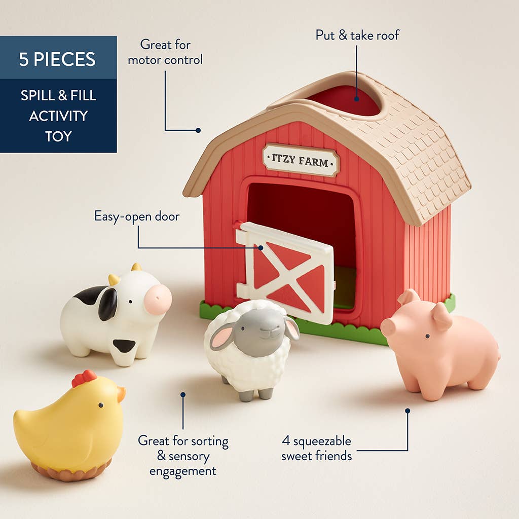Itzy Ritzy - Spill & Fill Activity Toy