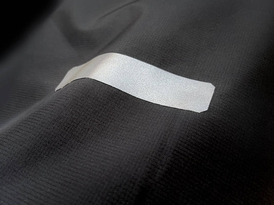 Bookman Urban Visibility - Reflective Fabric Stickers Strips Silver