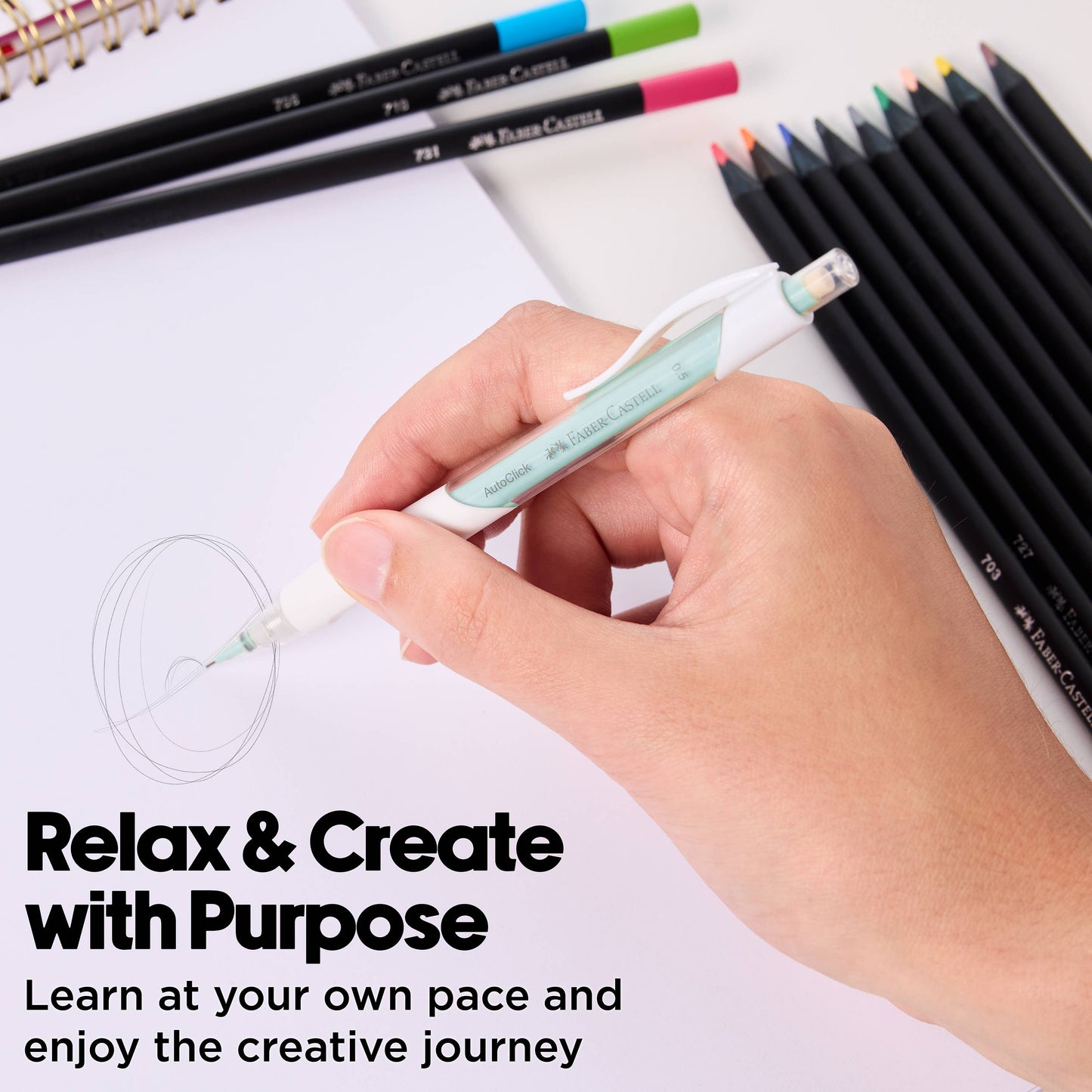 Faber-Castell / Creativity for Kids - Anime Drawing - Japanese Adventures Edition Coloring Book