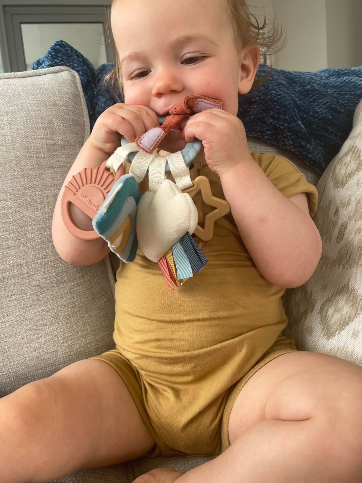 Itzy Ritzy -  Bitzy Busy Ring Teething Activity Toy