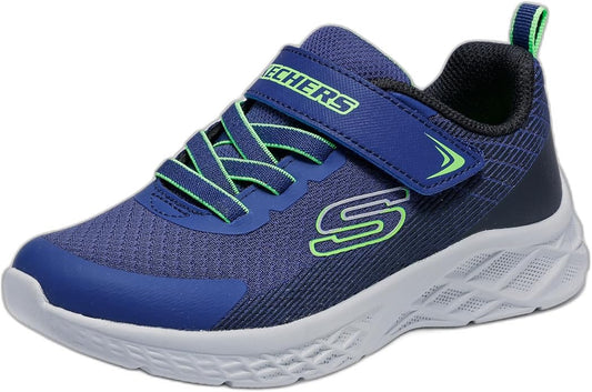 Skechers Microspec II Zovrix machine washable sneaker for boys