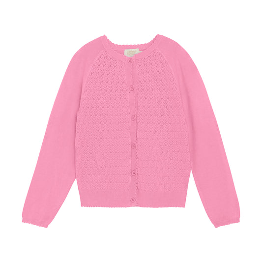 Creamie Cardigan Pointelle - 2Y